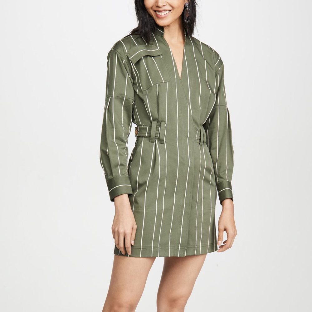 Derek Lam 10 Crosby Utility Wrap Dress